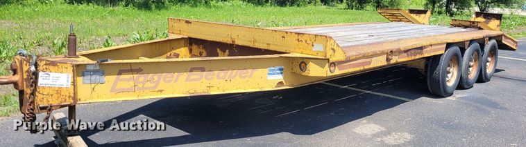 image for item DK1914 1984 Eager Beaver  equipment trailer