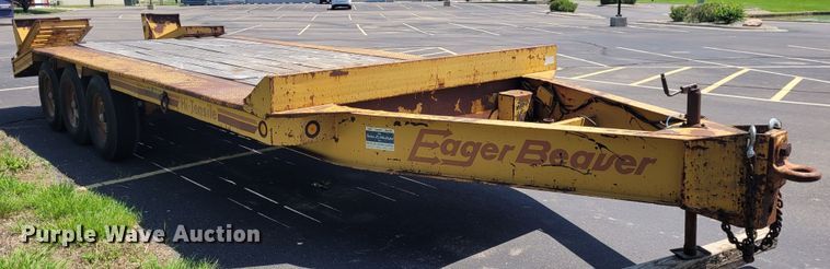image for item DK1914 1984 Eager Beaver  equipment trailer