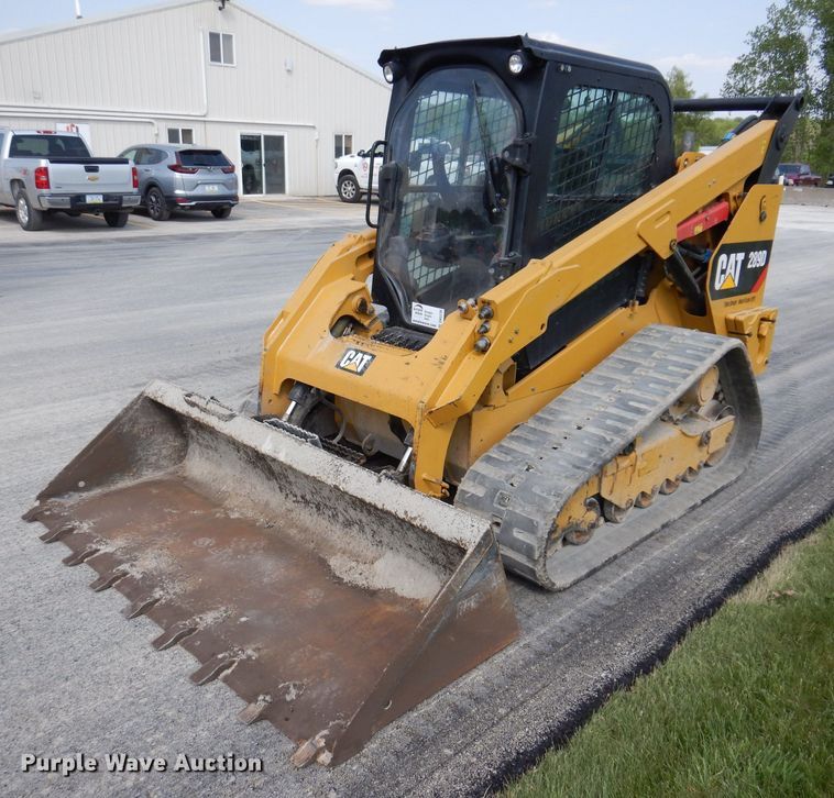 image for item DK5236 2018 Caterpillar 289D  tracked skid steer loader