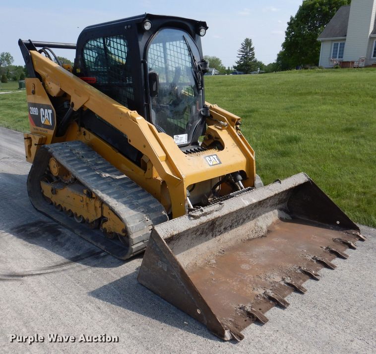 image for item DK5236 2018 Caterpillar 289D  tracked skid steer loader