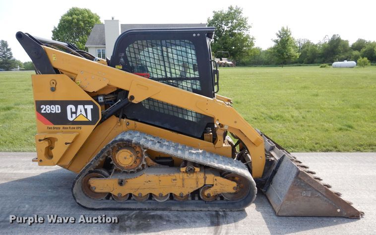 image for item DK5236 2018 Caterpillar 289D  tracked skid steer loader