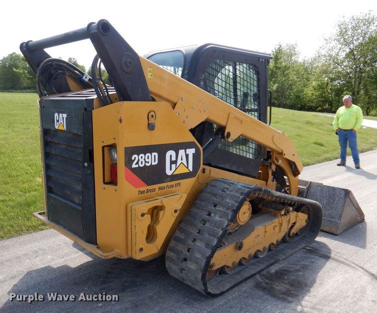 image for item DK5236 2018 Caterpillar 289D  tracked skid steer loader