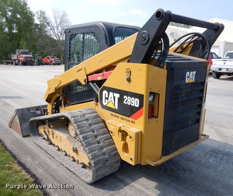 image for item DK5236 2018 Caterpillar 289D  tracked skid steer loader