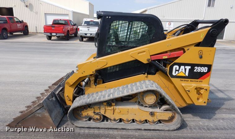 image for item DK5236 2018 Caterpillar 289D  tracked skid steer loader