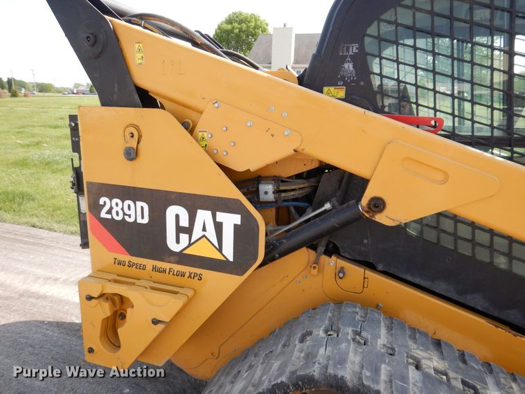 image for item DK5236 2018 Caterpillar 289D  tracked skid steer loader