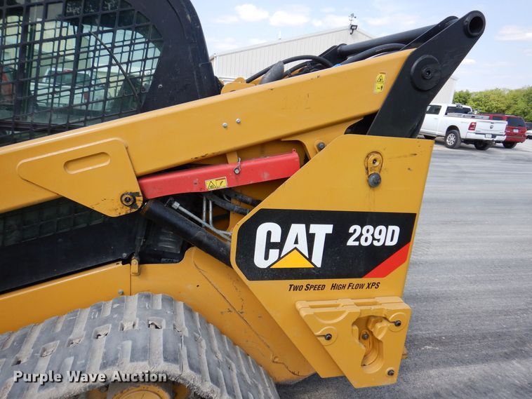image for item DK5236 2018 Caterpillar 289D  tracked skid steer loader