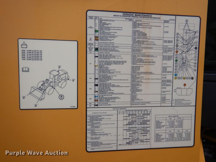 image for item DK5238 2018 John Deere 544K-II  wheel loader