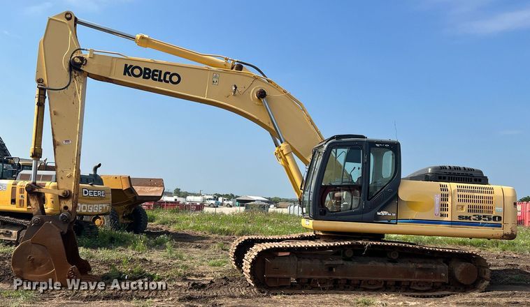 image for item DN3019 2013 Kobelco SK350  excavator