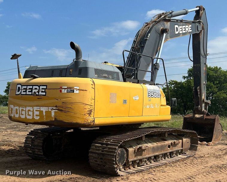 image for item DN3020 2017 John Deere 350G LC  excavator