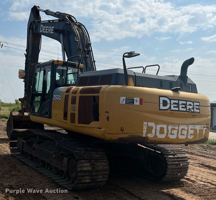 image for item DN3020 2017 John Deere 350G LC  excavator