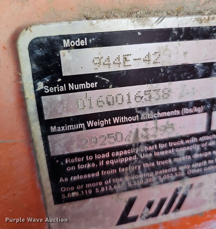 image for item DO2668 2006 Lull 944E-42  telehandler