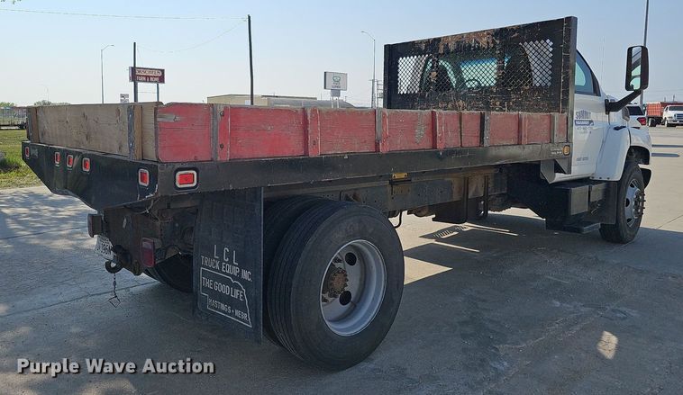 image for item DO2671 2003 GMC C7500  dump flatbed truck