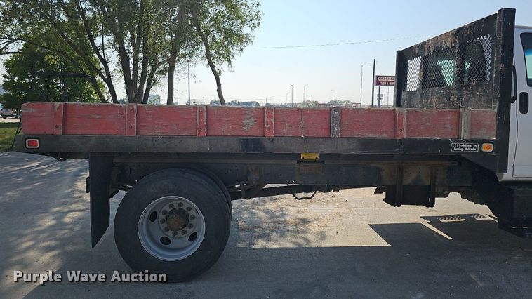 image for item DO2671 2003 GMC C7500  dump flatbed truck