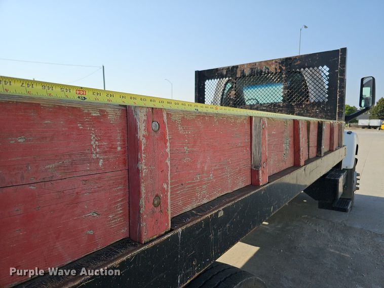 image for item DO2671 2003 GMC C7500  dump flatbed truck