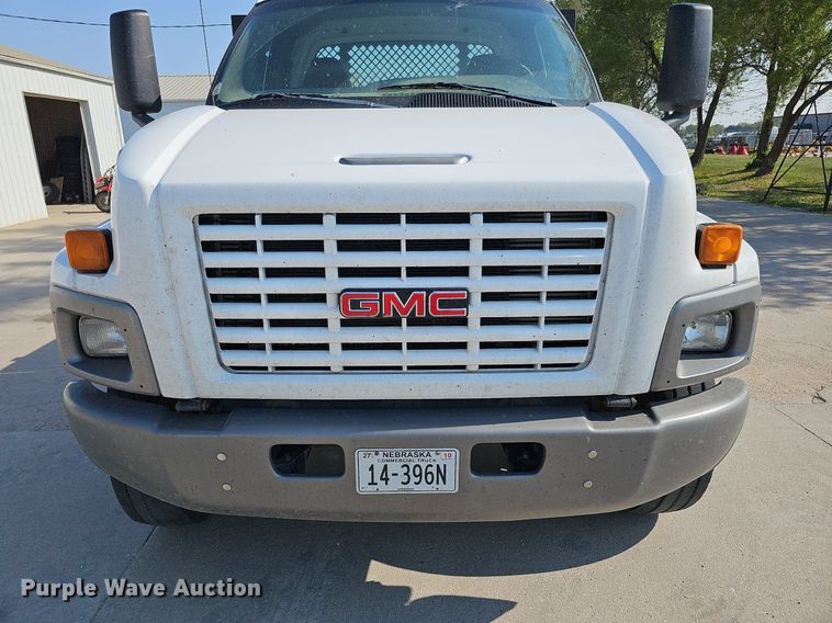 image for item DO2671 2003 GMC C7500  dump flatbed truck