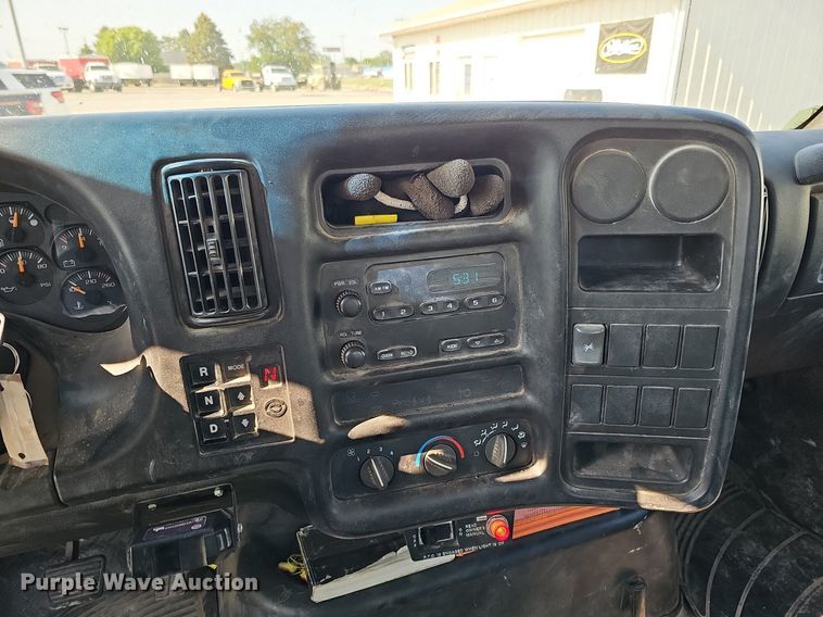 image for item DO2671 2003 GMC C7500  dump flatbed truck