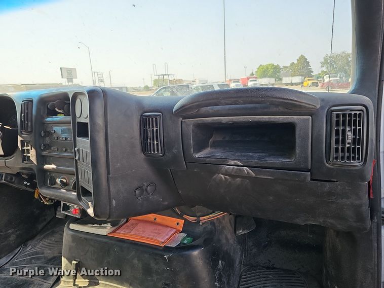 image for item DO2671 2003 GMC C7500  dump flatbed truck