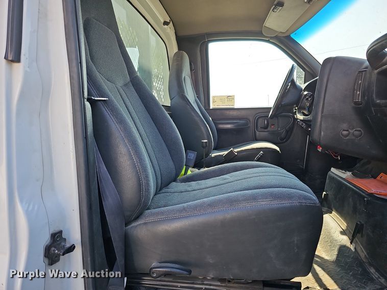 image for item DO2671 2003 GMC C7500  dump flatbed truck