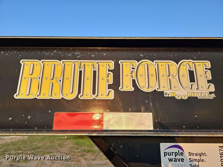 image for item DO2674 2013 Doolittle Trailer MFG Brute Force  equipment trailer