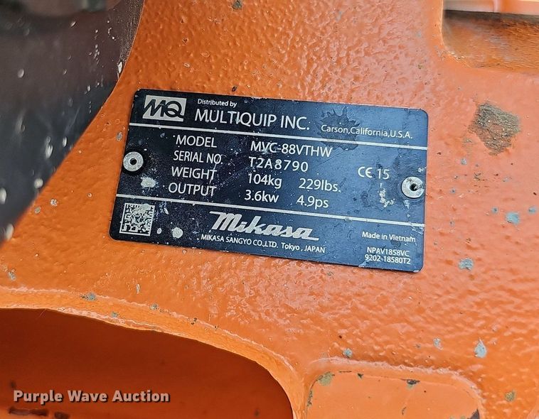 image for item DO2680 (3) plate compacters