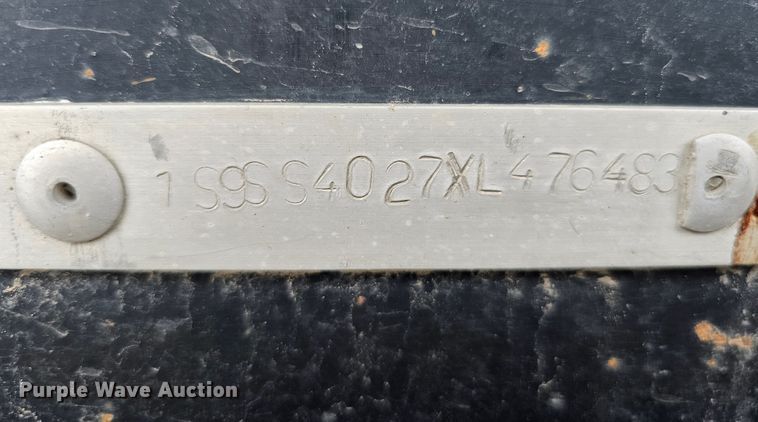 image for item DO4396 1999 Smithco  side dump trailer