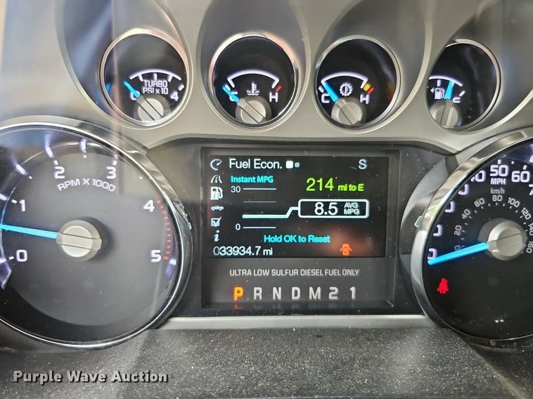 image for item DO4398 2014 Ford F250 Super Duty Lariat  SuperCab pickup truck