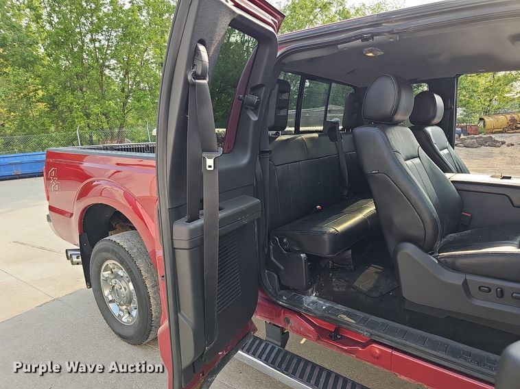image for item DO4398 2014 Ford F250 Super Duty Lariat  SuperCab pickup truck