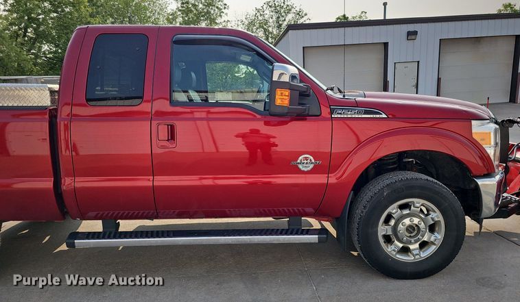 image for item DO4398 2014 Ford F250 Super Duty Lariat  SuperCab pickup truck