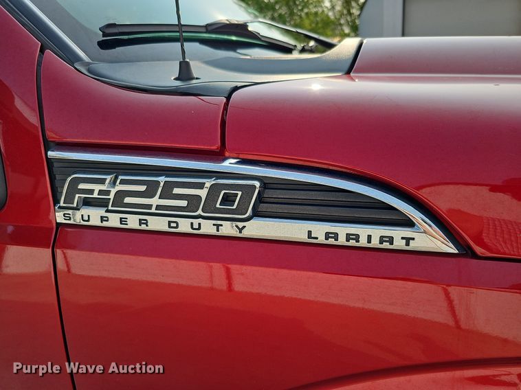 image for item DO4398 2014 Ford F250 Super Duty Lariat  SuperCab pickup truck