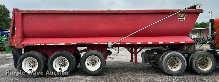 image for item DP3154 2008 Hilbilt Mongoose  end dump trailer