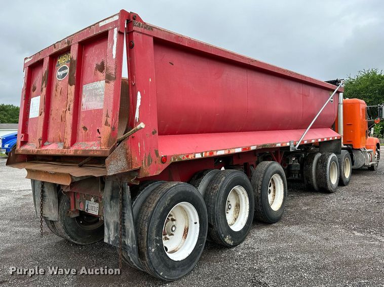 image for item DP3154 2008 Hilbilt Mongoose  end dump trailer