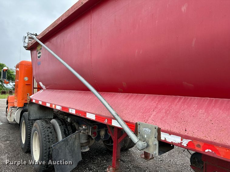 image for item DP3154 2008 Hilbilt Mongoose  end dump trailer