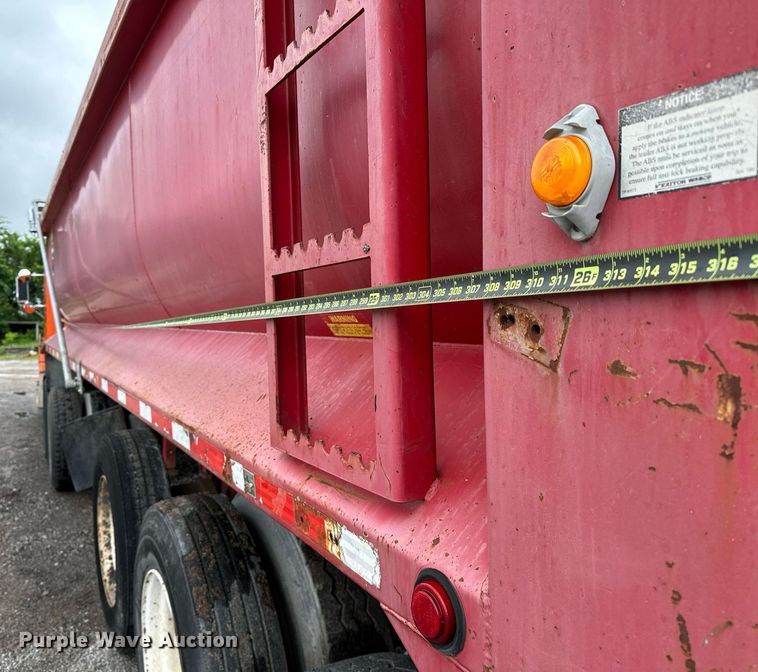 image for item DP3154 2008 Hilbilt Mongoose  end dump trailer