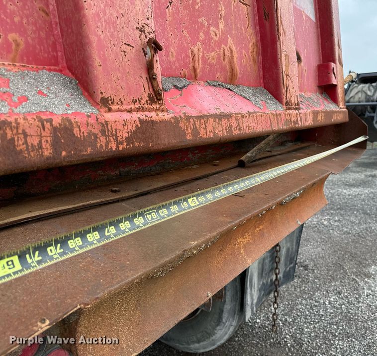 image for item DP3154 2008 Hilbilt Mongoose  end dump trailer