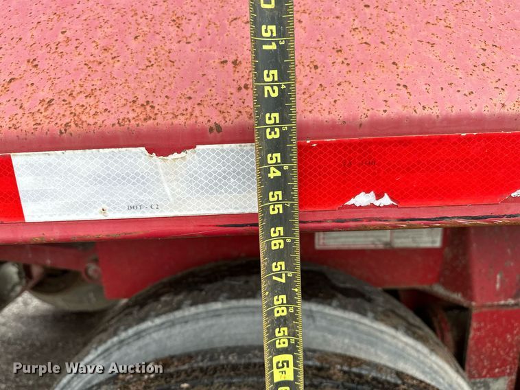 image for item DP3154 2008 Hilbilt Mongoose  end dump trailer