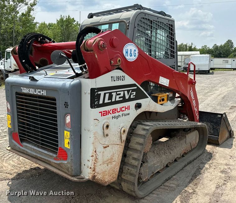 image for item DP3164 2019 Takeuchi TL12V2  tracked skid steer loader