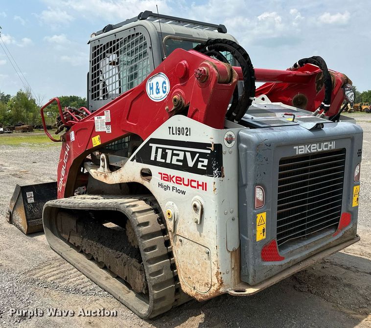 image for item DP3164 2019 Takeuchi TL12V2  tracked skid steer loader