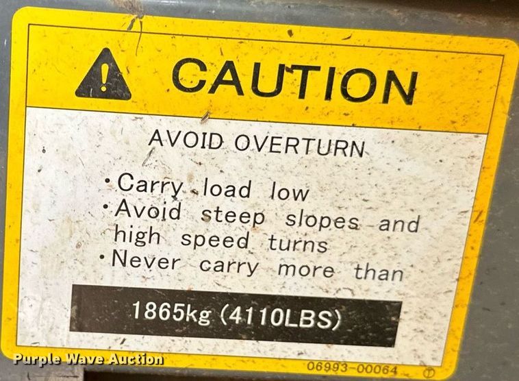 image for item DP3164 2019 Takeuchi TL12V2  tracked skid steer loader