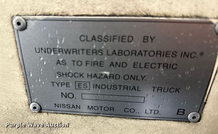 image for item DP3165 Nissan 50  forklift