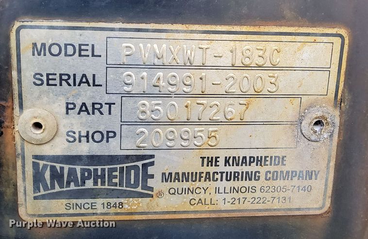 image for item DP7883 Knapheide PVMXWT-183C  flatbed