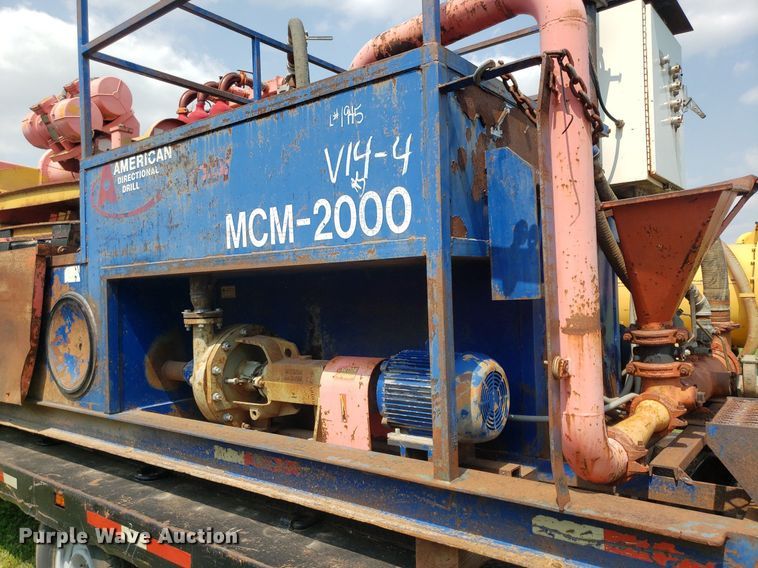 image for item DP7896 American Augers MCM-2000  mud recycler