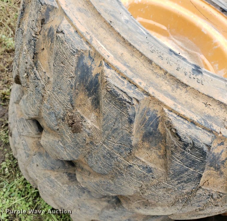 image for item DP7905 (4) 12-16.5 tires and wheels