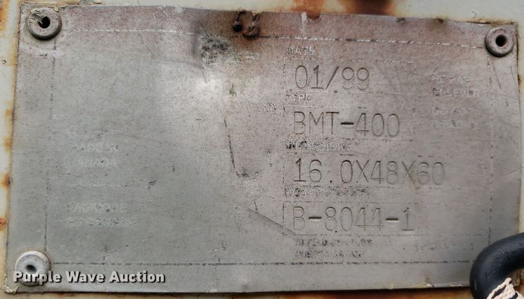 image for item DP7906 1999 BMT-400  dump bed