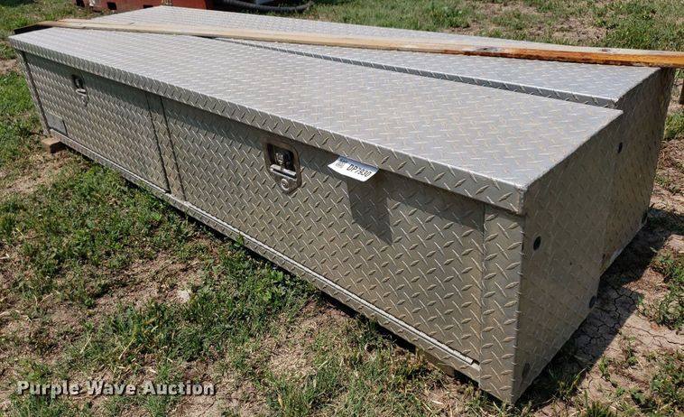 image for item DP7930 (2) 87" L x 14" W toolboxes