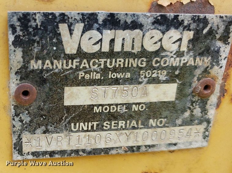 image for item DP7932 (4) Vermeer tank frames