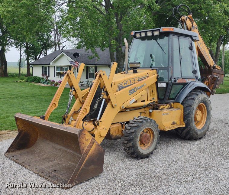 image for item DQ1720 1999 Case 580 Super L Series II  backhoe