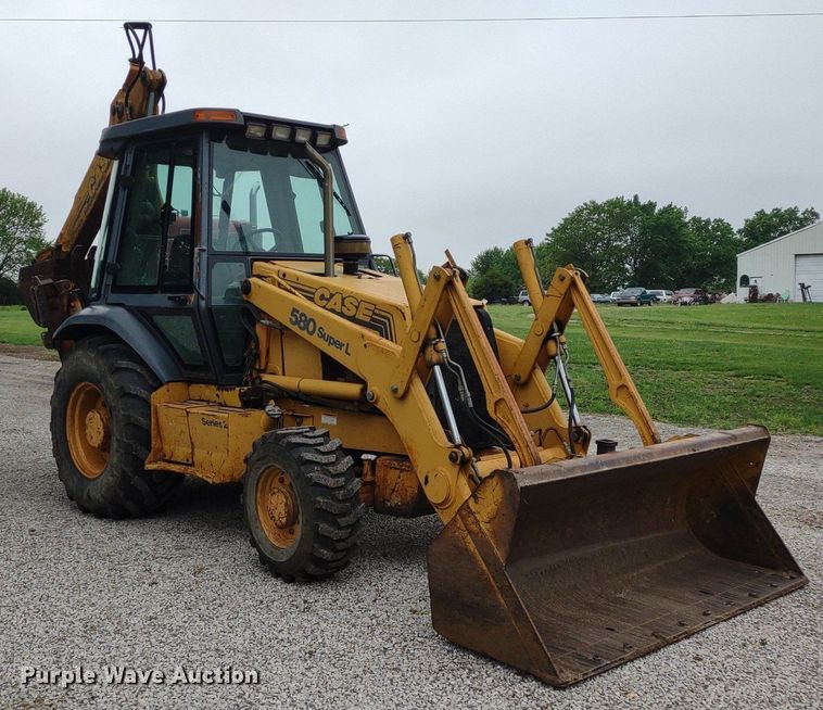 image for item DQ1720 1999 Case 580 Super L Series II  backhoe