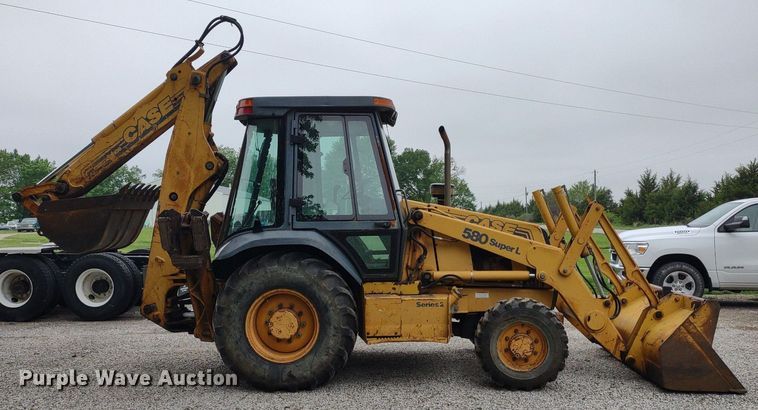 image for item DQ1720 1999 Case 580 Super L Series II  backhoe