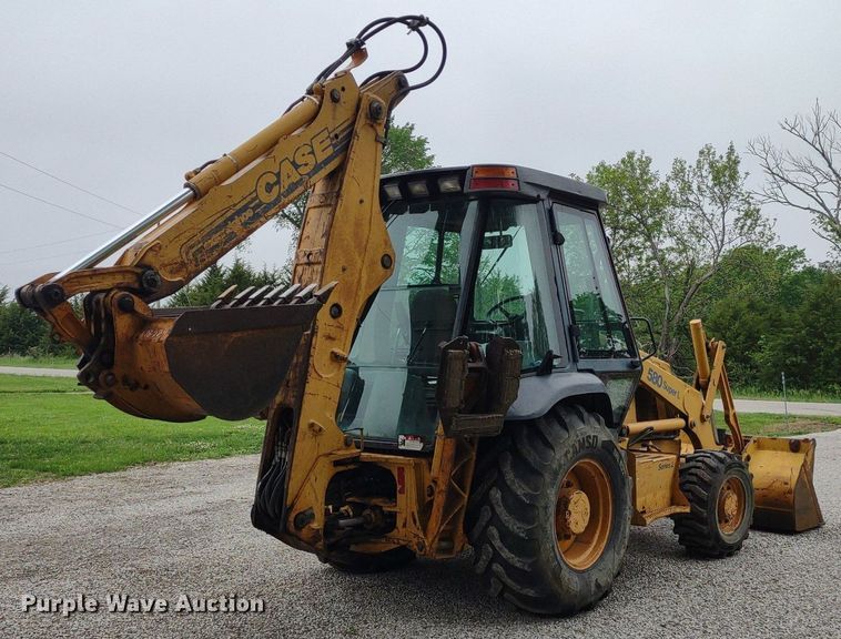 image for item DQ1720 1999 Case 580 Super L Series II  backhoe