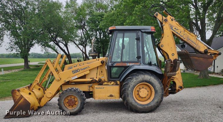 image for item DQ1720 1999 Case 580 Super L Series II  backhoe